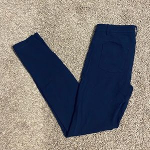 Athleta Ponte Skinny Pants in Navy